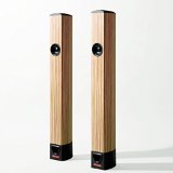 Kvart & Bølge Sound Sommeliers Quarter Wave Speaker Zebra Wood with Black Trim (Pair)