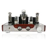 Nobsound® Hi-Fi Tube Amplifier, 110V input Voltage, Tubes: EL34*2 + 6N8P*2 +5Z3P*1 , Hi-end Tube Integrated Amplifier, Single Ended, 100% Handmade