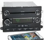 Ford Taurus 08-09 Audiophile Radio AMFM 6 Disc CD Bluetooth Music 8G1T-18C815-DA