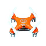 Cheerson CX-10 Mini 29mm 4CH 2.4GHz 6-Axis Gyro LED RC Quadcopter Bright Orange