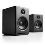 Audioengine A2+ Premium Powered Desktop Speakers – Pair (Black)