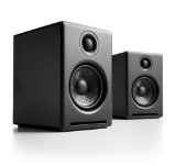 Audioengine A2+ Premium Powered Desktop Speakers – Pair (Black)