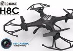 Eachine H8C Quadcopter With 2.0MP HD Camera 2.4G 6-Axis Headless Mode RC Quadcopter Drone RTF Mode 2 (Black) Reviews