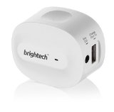 Brightech – BrightPlay Home HD Bluetooth 4.0 Music Receiver / Adapter with apt-X Technology for Digital Sound – White