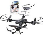 Holy Stone X400C FPV RC Quadcopter Drone with Wifi Camera Live Video One Key Return Function Headless Mode 2.4GHz 4 Chanel 6 Axis Gyro RTF Left and Right Hand Mode Bundle with Goggles