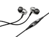 Denon AH-C50MASR Studio Quality In-Ear Headphones with 1-Button Smartphone Remote Silver