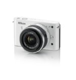 Nikon 1 J1 Digital Camera System with 10-30mm Lens (White) (OLD MODEL)