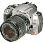 Canon Rebel XT DSLR Camera with EF-S 18-55mm f/3.5-5.6 Lens (Silver) (OLD MODEL)