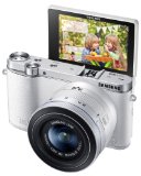 Samsung NX3000 Wireless Smart 20.3MP Mirrorless Digital Camera with 20-50mm Compact Zoom and Flash (White)