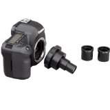 AmScope CA-CAN-NIK-SLR Canon and Nikon SLR/DSLR Camera Adapter for Microscopes