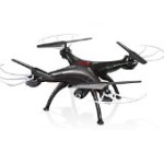 Cheerwing Syma X5SW FPV 2.4Ghz 4CH 6-Axis Gyro RC Headless Quadcopter Drone UFO with HD Wifi Camera (Black)