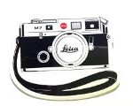 Leica Film Camera M7 Body Lens Logo Black/White Classic Original Decal Stickers