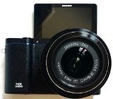 Samsung NX3300 EV-NX3300BEBUS Interchangeable Lens Camera with 20-50mm Power Zoom Lens and Flash, Black