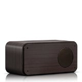 Slate Wireless Bluetooth Speaker Wood Finish